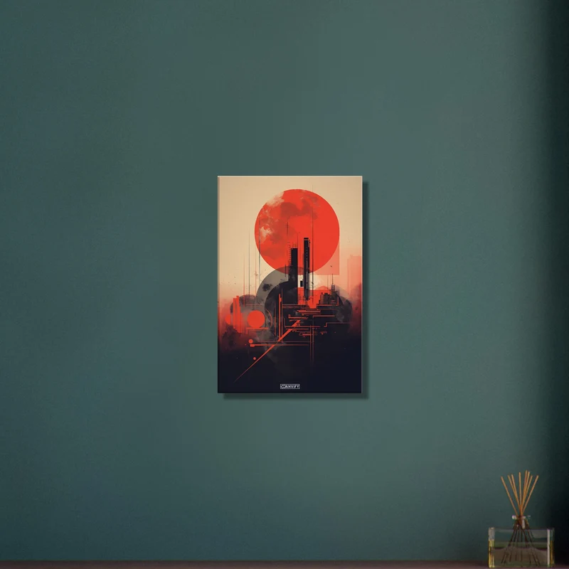 Obsidian Red Lunar Prism