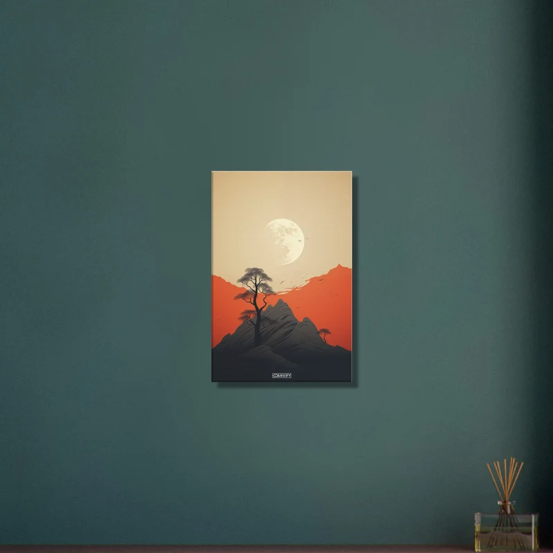 Mountain Moonrise Majesty