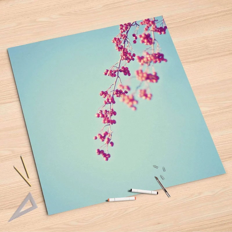 Folienbogen (90x90 cm) - Design: Ikebana für Anfänger