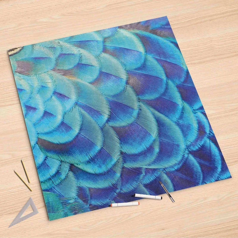 Folienbogen (90x90 cm) - Design: Federvieh