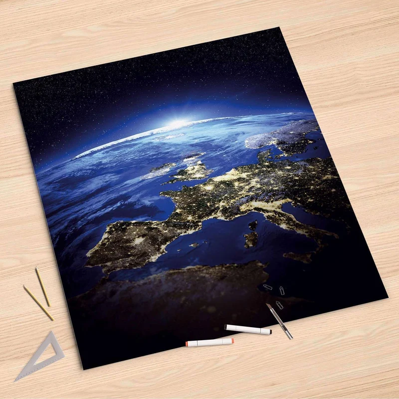 Folienbogen (90x90 cm) - Design: Earth View