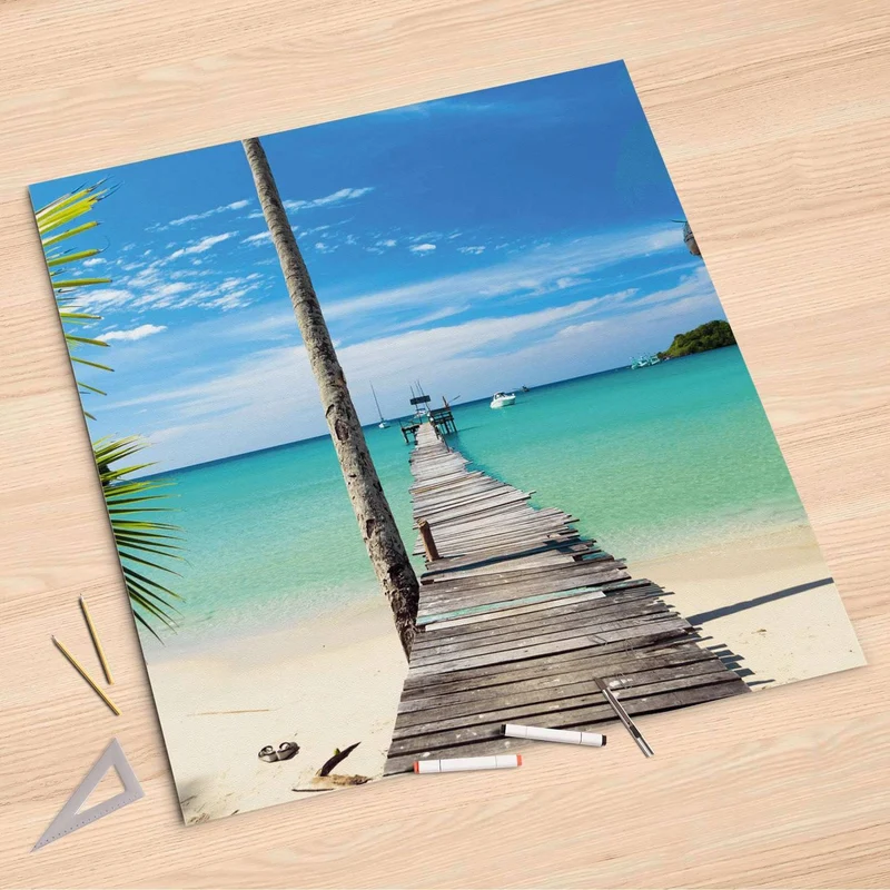Folienbogen (90x90 cm) - Design: Blue Water