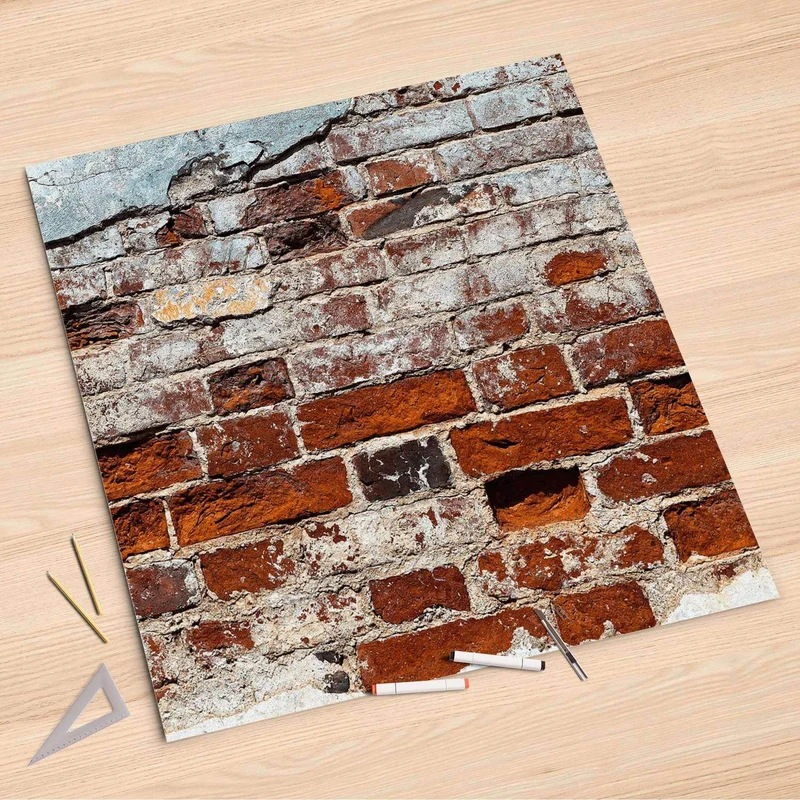 Folienbogen (90x90 cm) - Design: Backstein