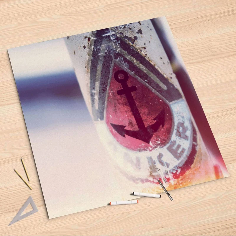 Folienbogen (90x90 cm) - Design: Anker 2
