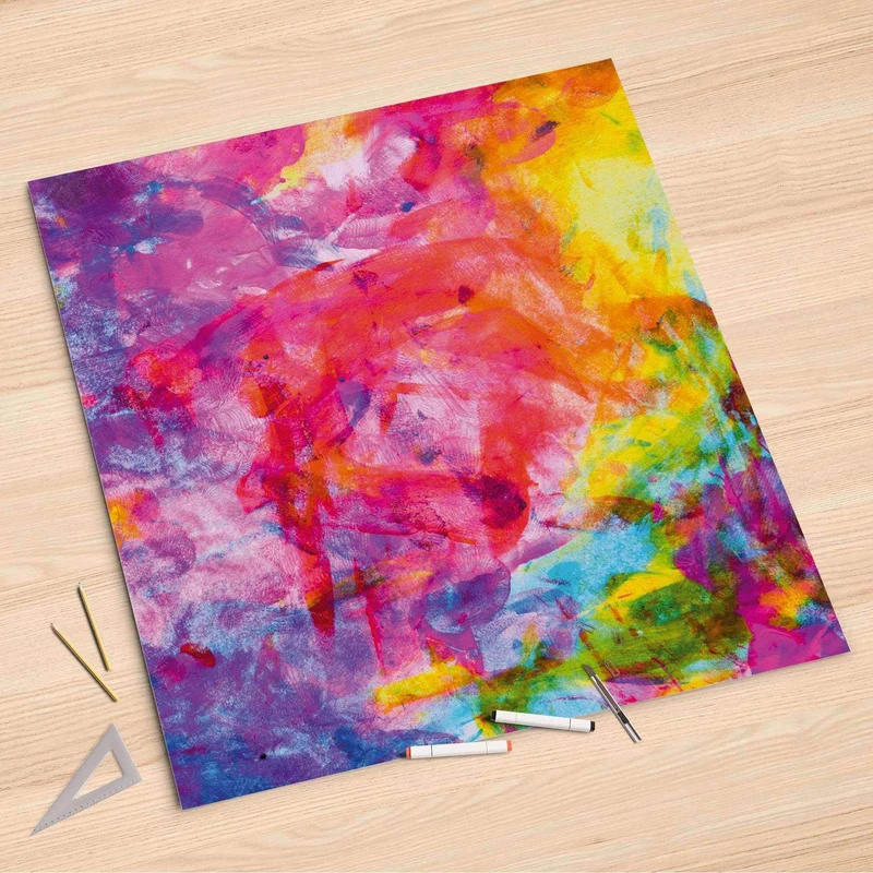 Folienbogen (90x90 cm) - Design: Abstract Watercolor