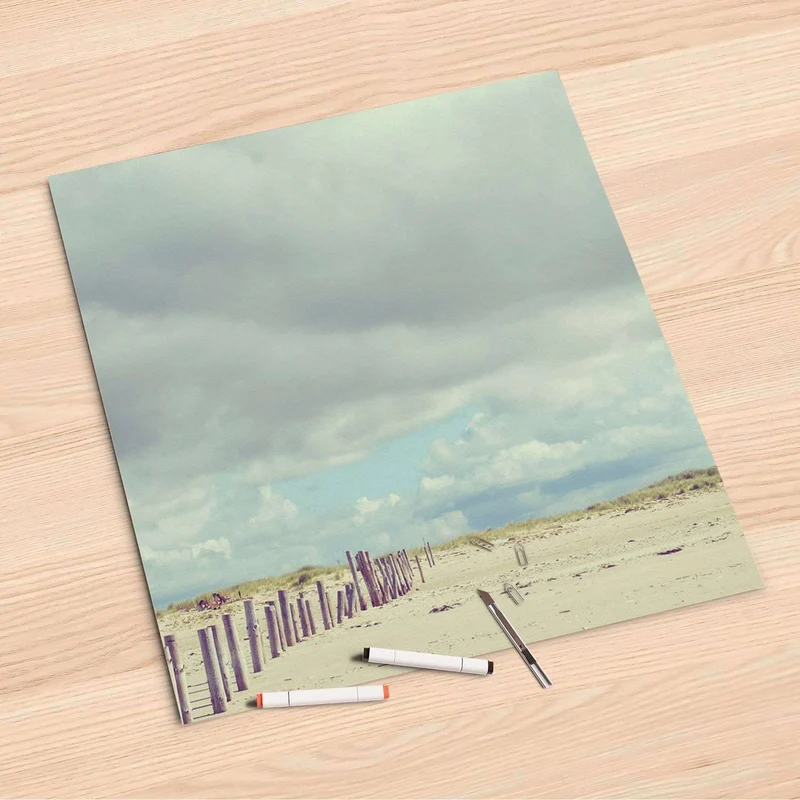 Folienbogen (60x60 cm) - Design: Wellenbrecher