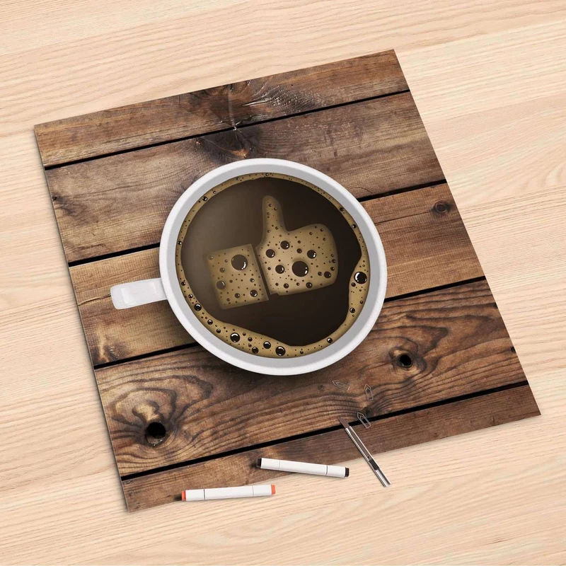 Folienbogen (60x60 cm) - Design: Sweet Coffee