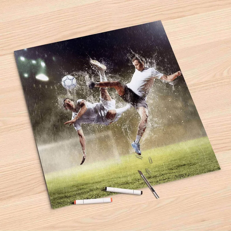 Folienbogen (60x60 cm) - Design: Soccer