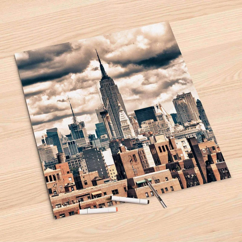Folienbogen (60x60 cm) - Design: Skyline NYC