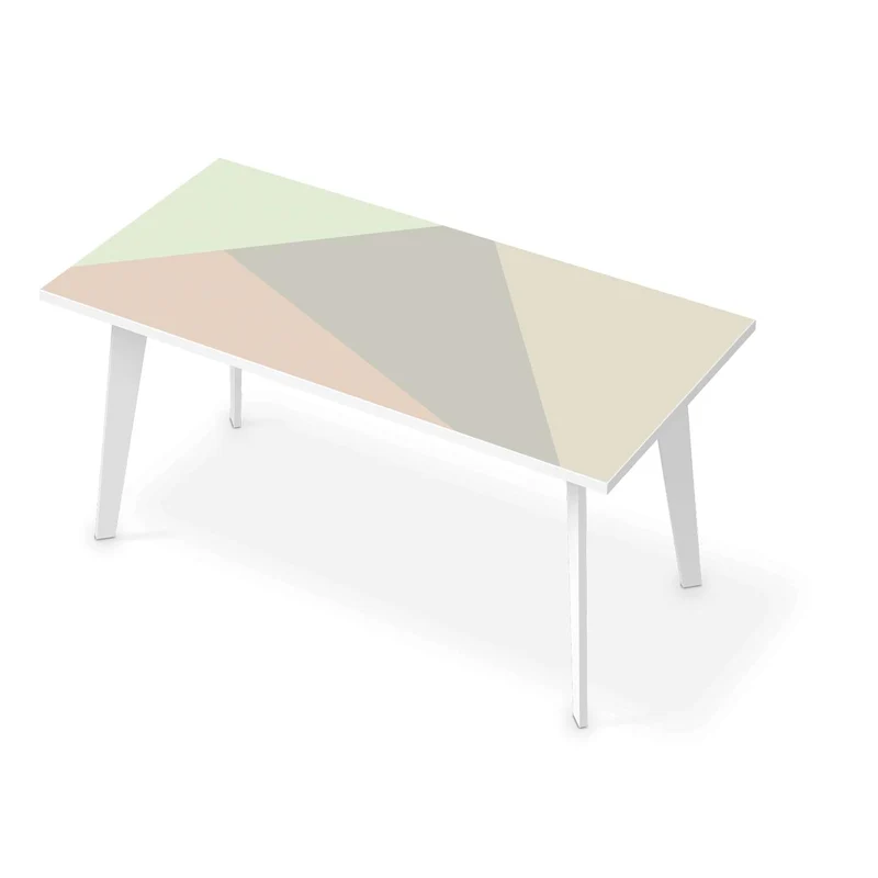 Tischfolie - Design: Pastell Geometrik