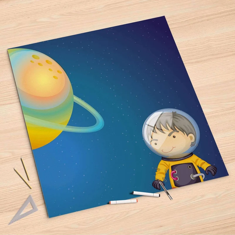 Folienbogen (90x90 cm) - Design: Young Explorer