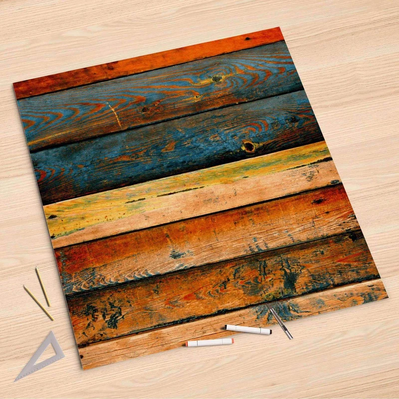 Folienbogen (90x90 cm) - Design: Wooden