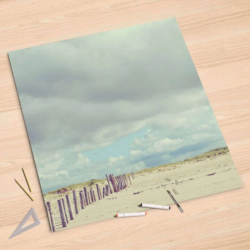 Folienbogen (90x90 cm) - Design: Wellenbrecher