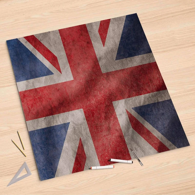 Folienbogen (90x90 cm) - Design: Union Jack