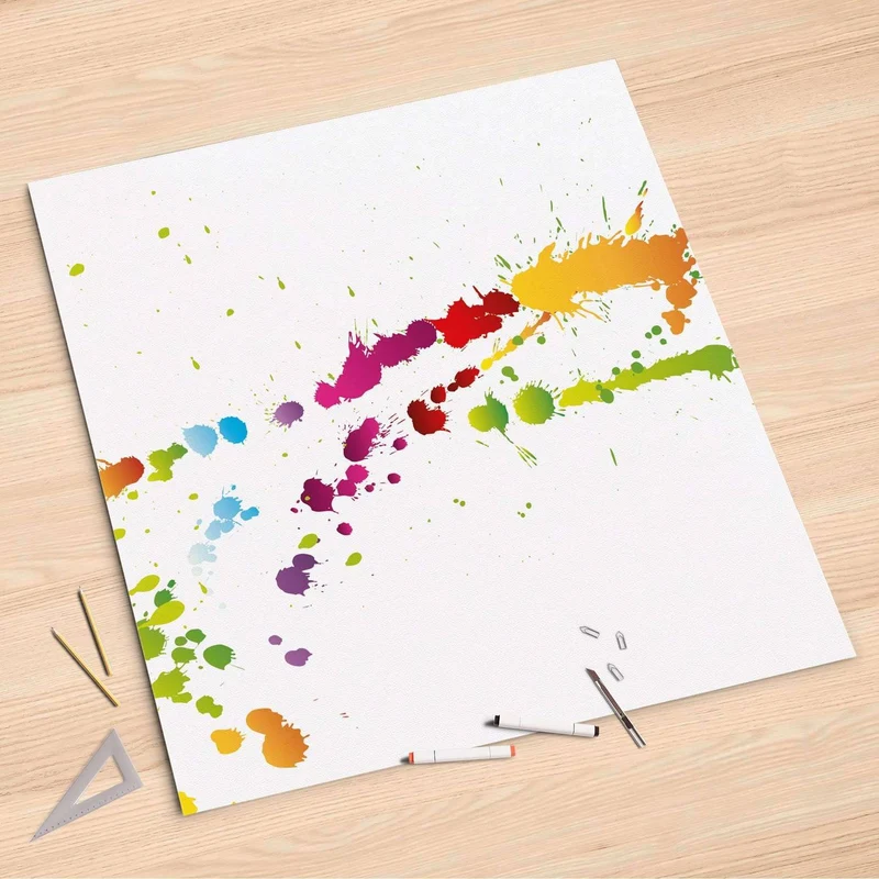 Folienbogen (90x90 cm) - Design: Splash 2