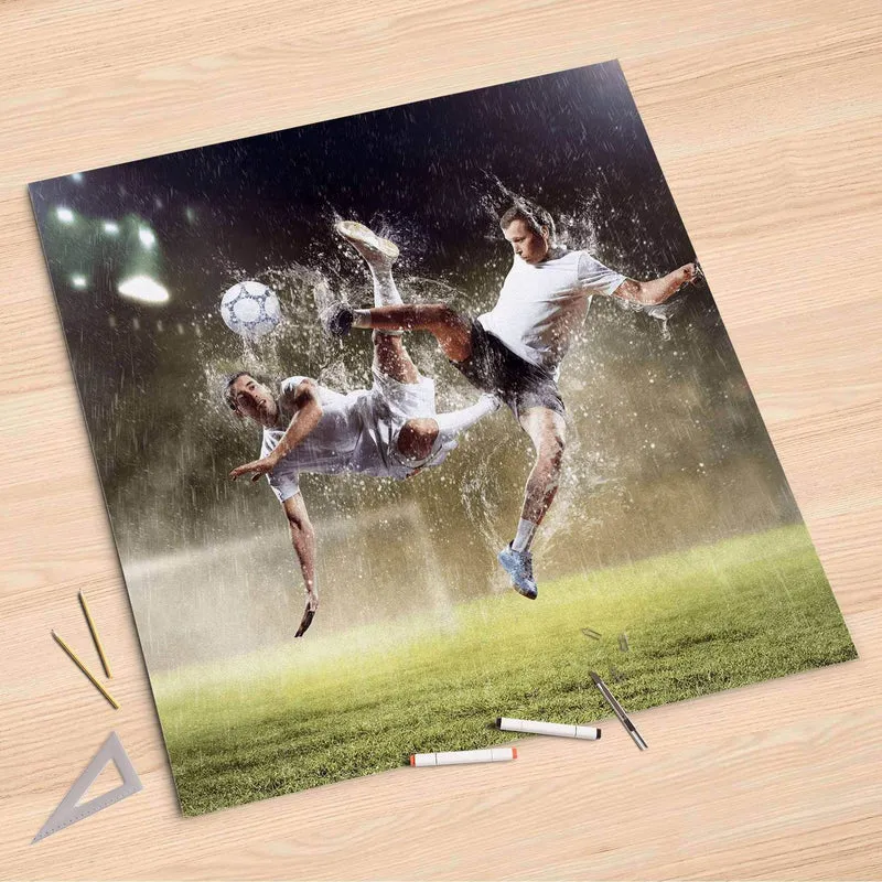 Folienbogen (90x90 cm) - Design: Soccer