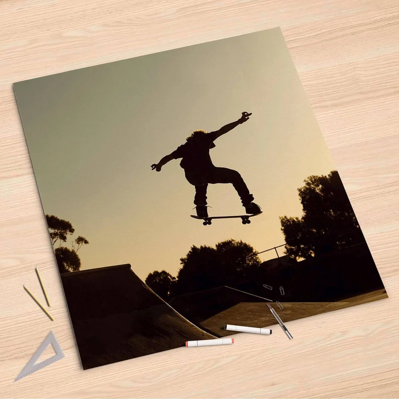 Folienbogen (90x90 cm) - Design: Skater