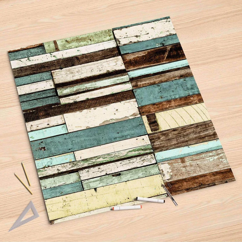 Folienbogen (90x90 cm) - Design: Schiffsbruch