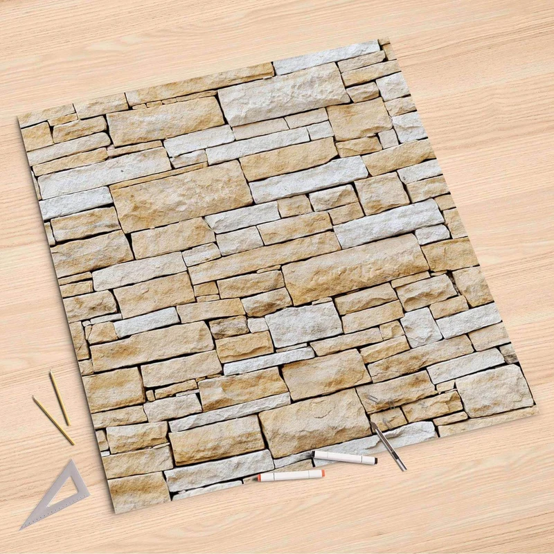 Folienbogen (90x90 cm) - Design: Sandstein