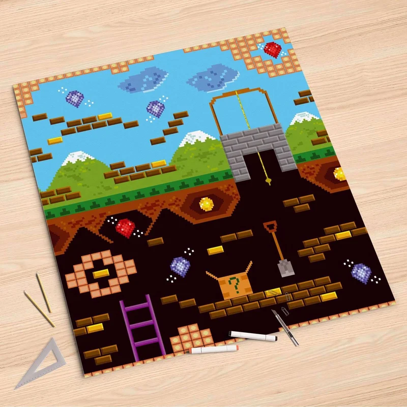 Folienbogen (90x90 cm) - Design: Pixelmania