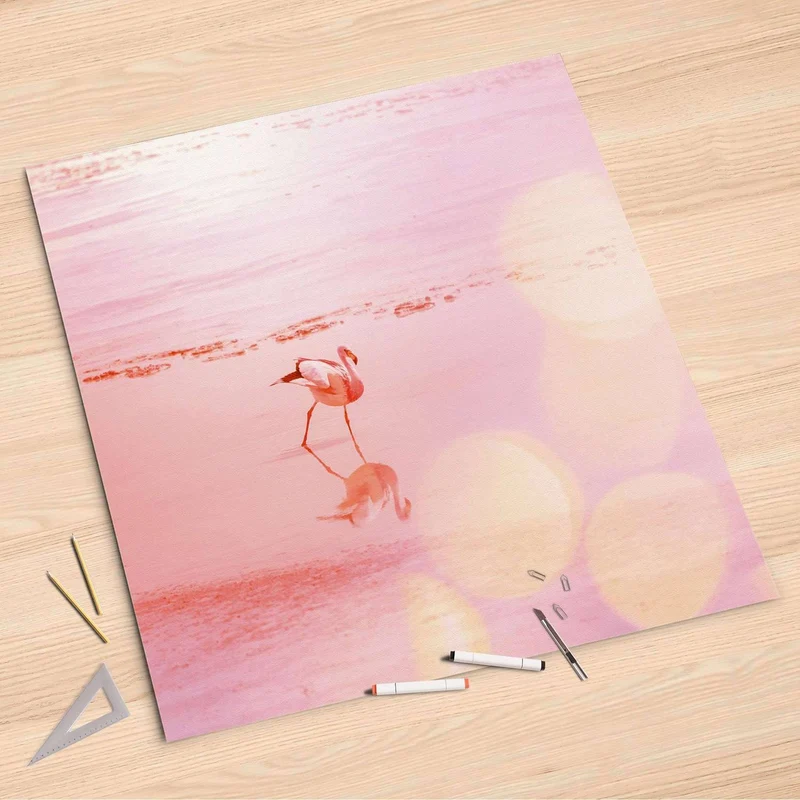 Folienbogen (90x90 cm) - Design: Mr. Flamingo