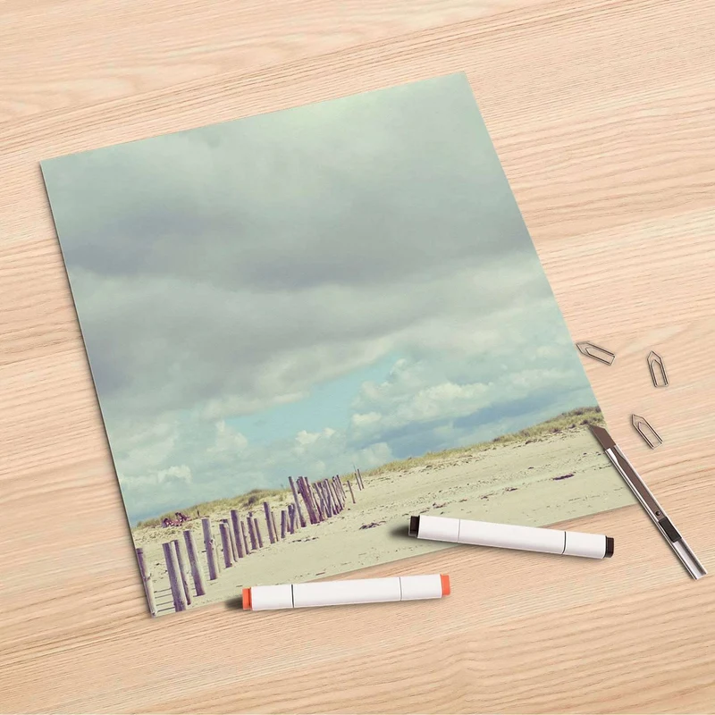 Folienbogen (30x30 cm) - Design: Wellenbrecher