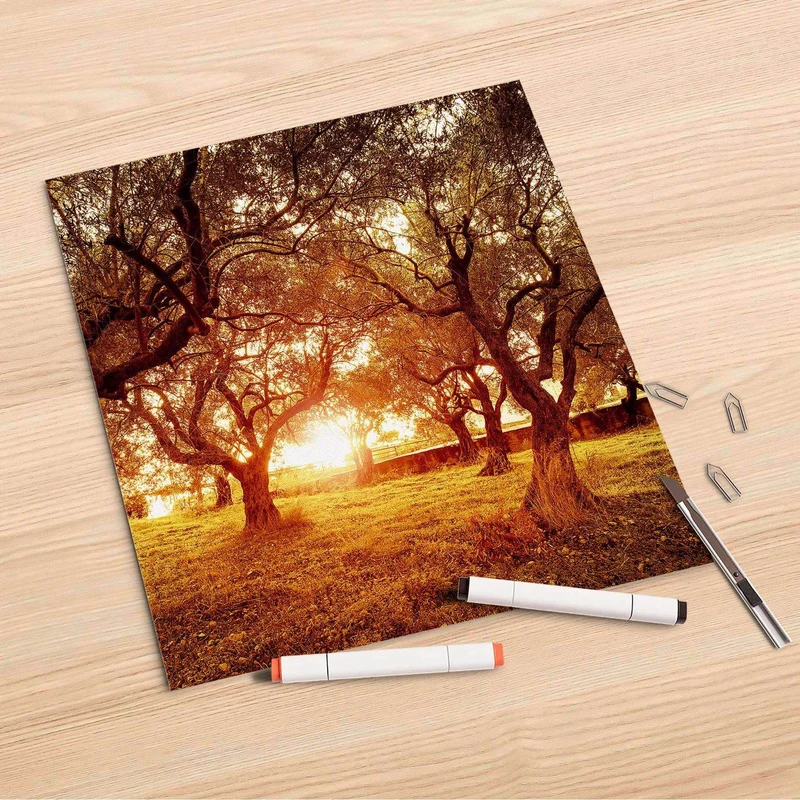 Folienbogen (30x30 cm) - Design: Tree Sunlight