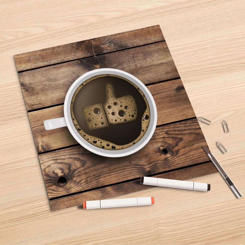 Folienbogen (30x30 cm) - Design: Sweet Coffee