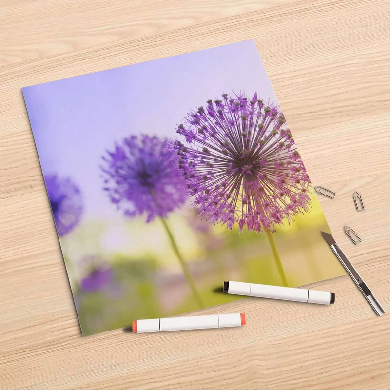 Folienbogen (30x30 cm) - Design: Spring Flower