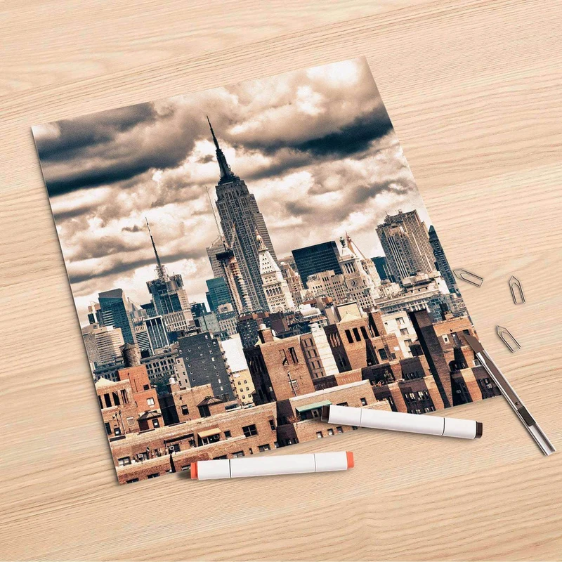 Folienbogen (30x30 cm) - Design: Skyline NYC
