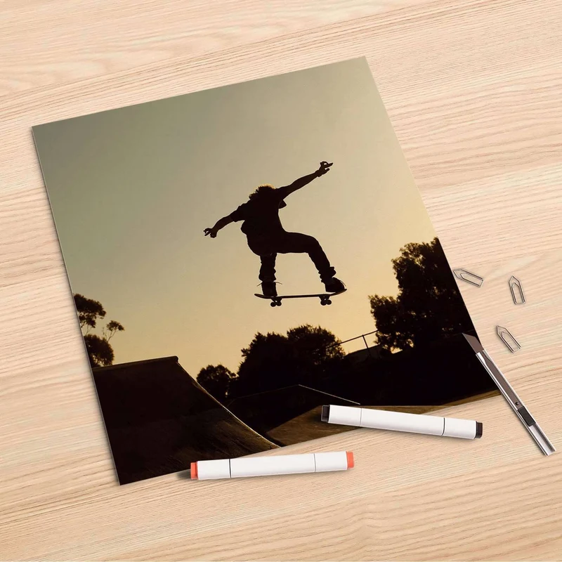 Folienbogen (30x30 cm) - Design: Skater
