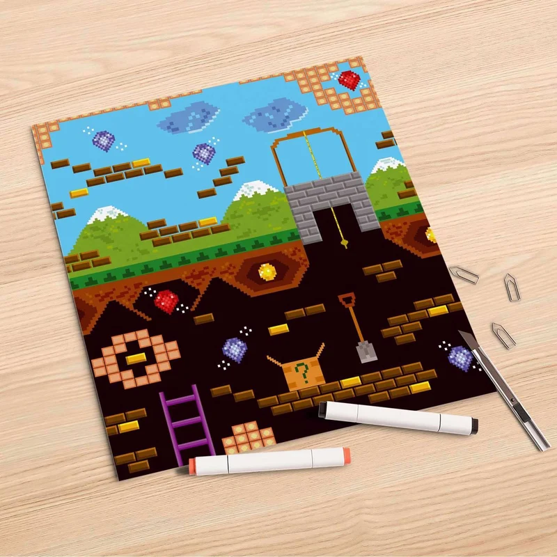 Folienbogen (30x30 cm) - Design: Pixelmania