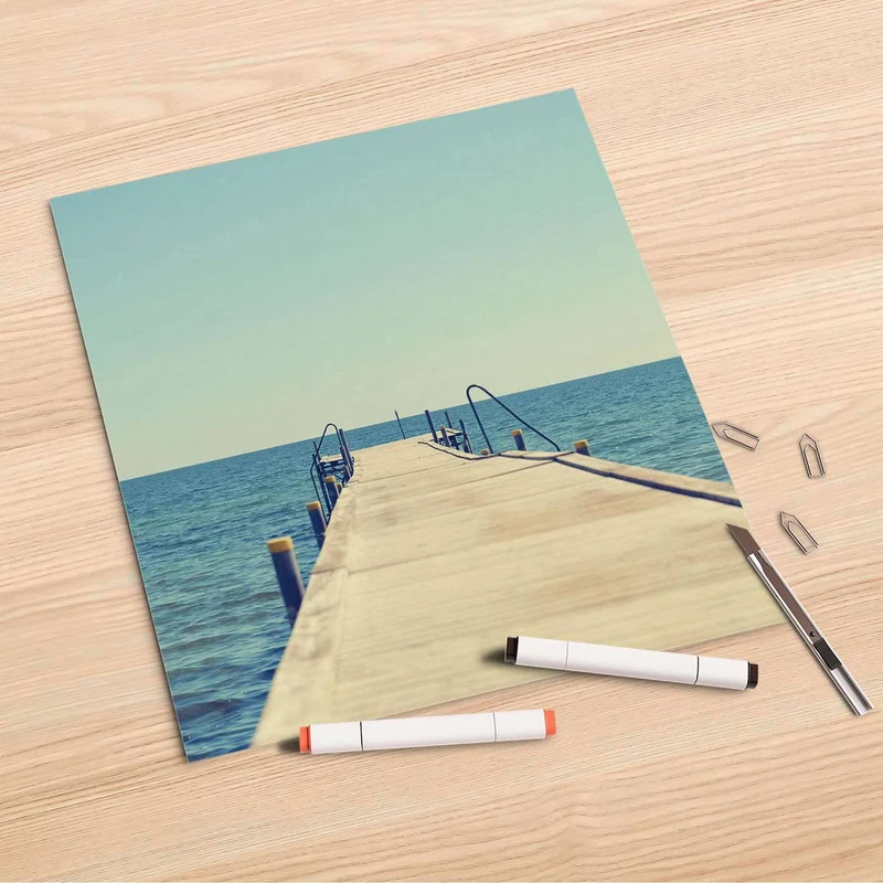 Folienbogen (30x30 cm) - Design: Neustart