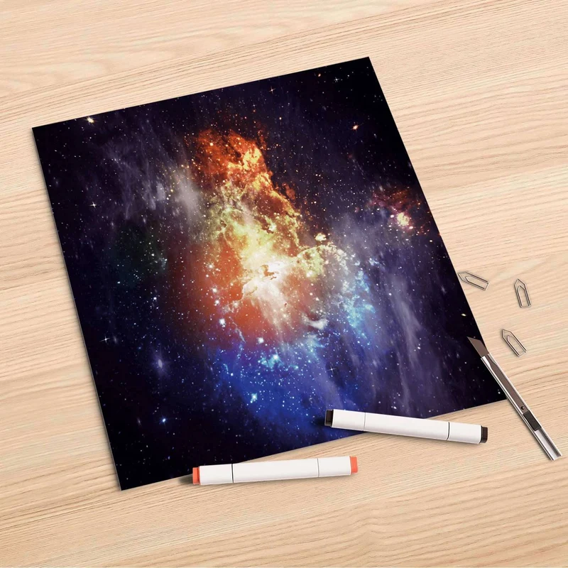 Folienbogen (30x30 cm) - Design: Nebula