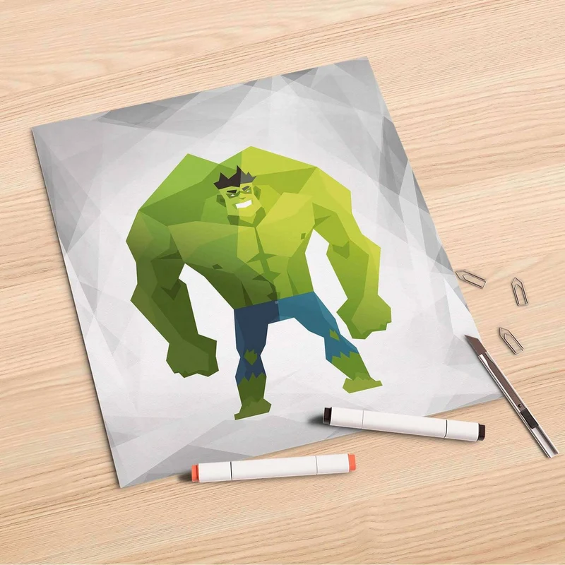 Folienbogen (30x30 cm) - Design: Mr. Green