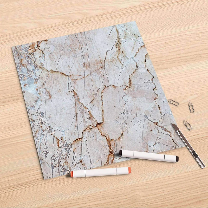 Folienbogen (30x30 cm) - Design: Marmor rosa