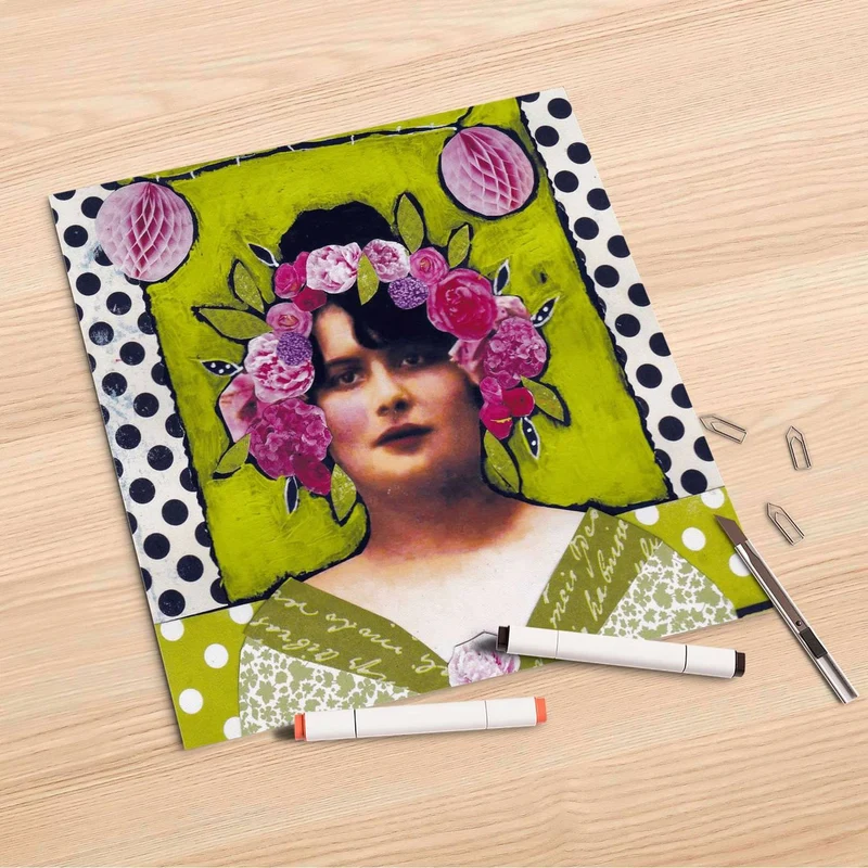Folienbogen (30x30 cm) - Design: Leben
