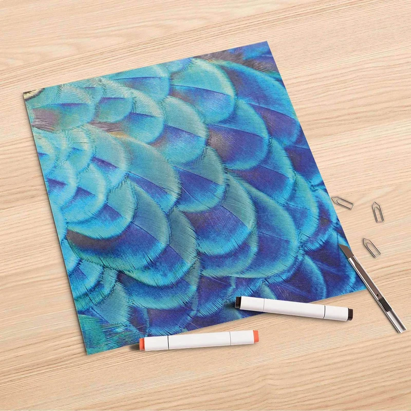 Folienbogen (30x30 cm) - Design: Federvieh