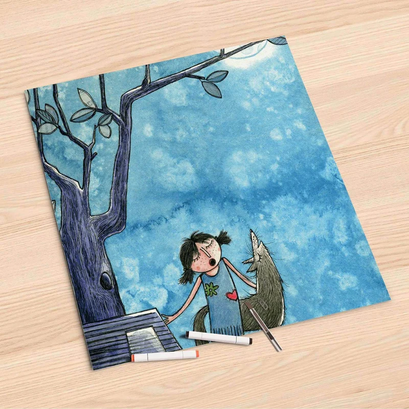 Folienbogen (60x60 cm) - Design: Nocturnal Pleasure