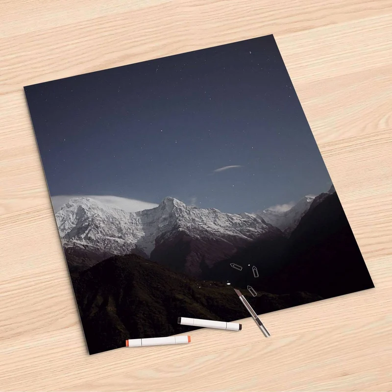 Folienbogen (60x60 cm) - Design: Mountain Sky