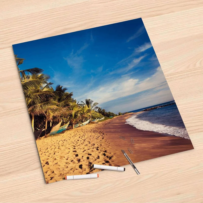 Folienbogen (60x60 cm) - Design: Longboat Beach
