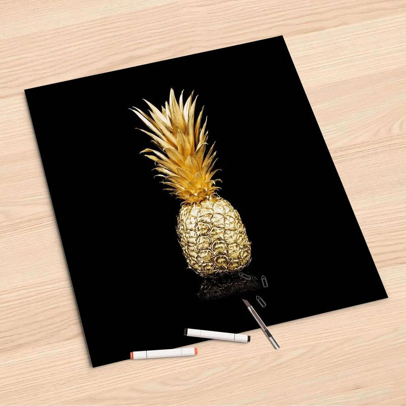 Folienbogen (60x60 cm) - Design: Goldenes Früchtchen