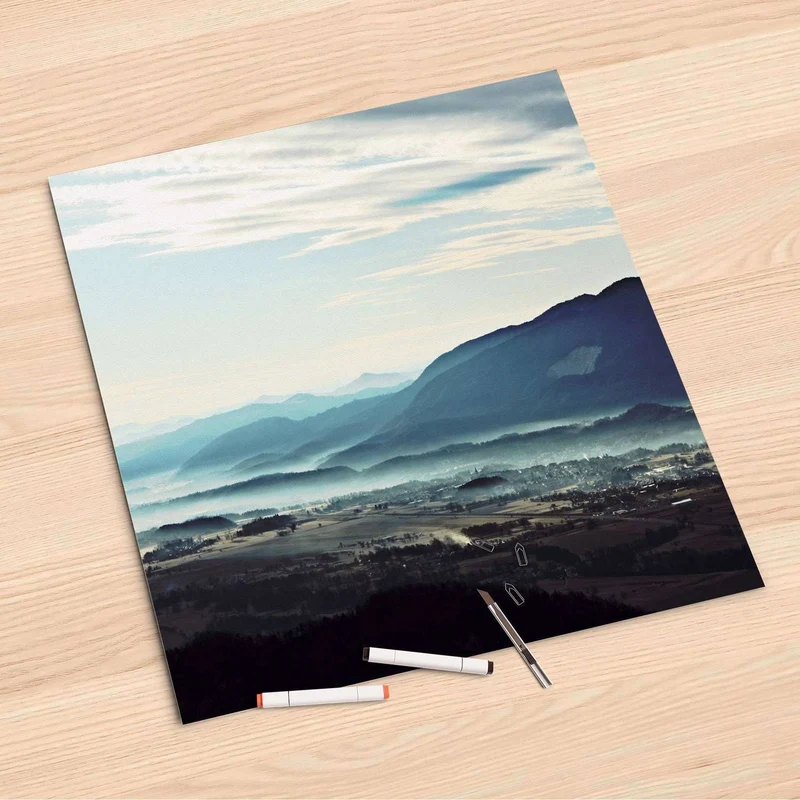 Folienbogen (60x60 cm) - Design: Fog Village