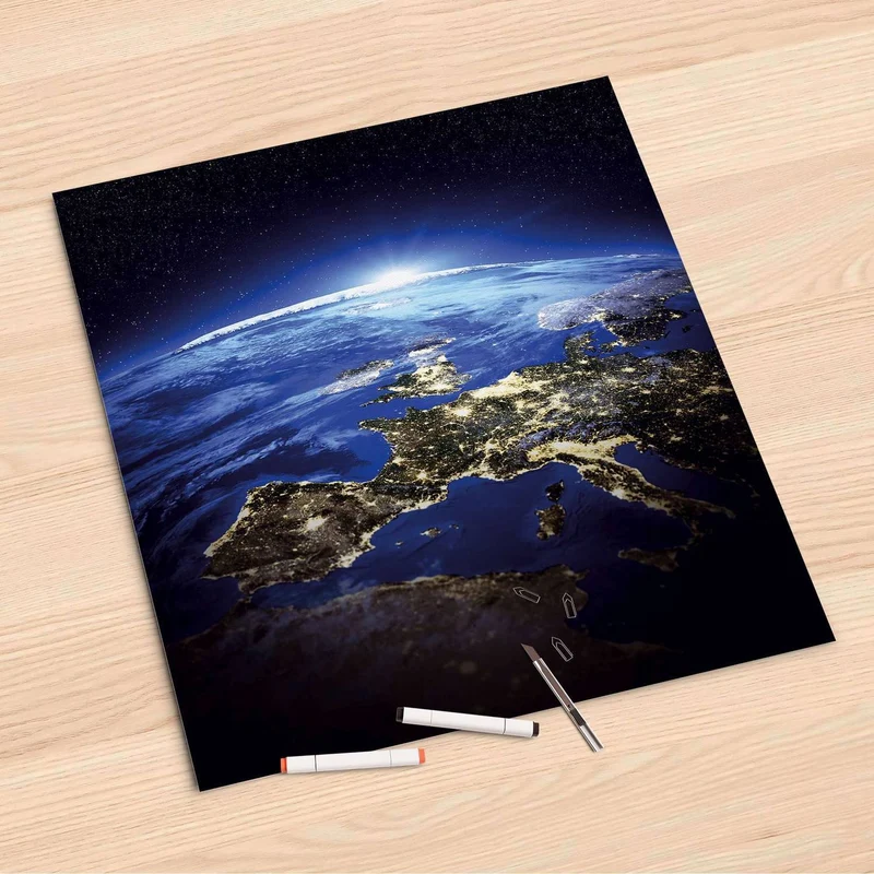 Folienbogen (60x60 cm) - Design: Earth View