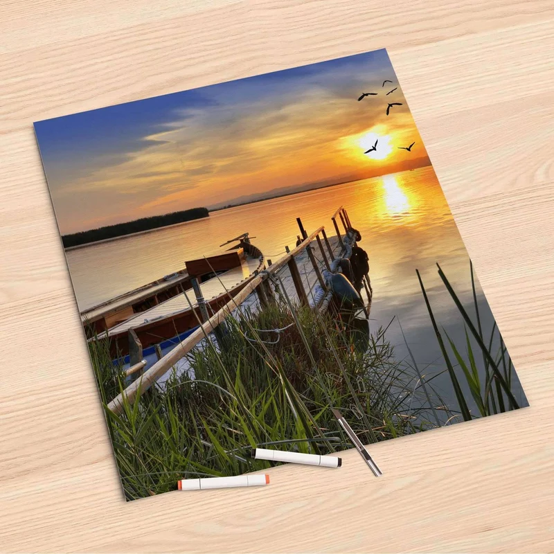 Folienbogen (60x60 cm) - Design: Bridge to the sun