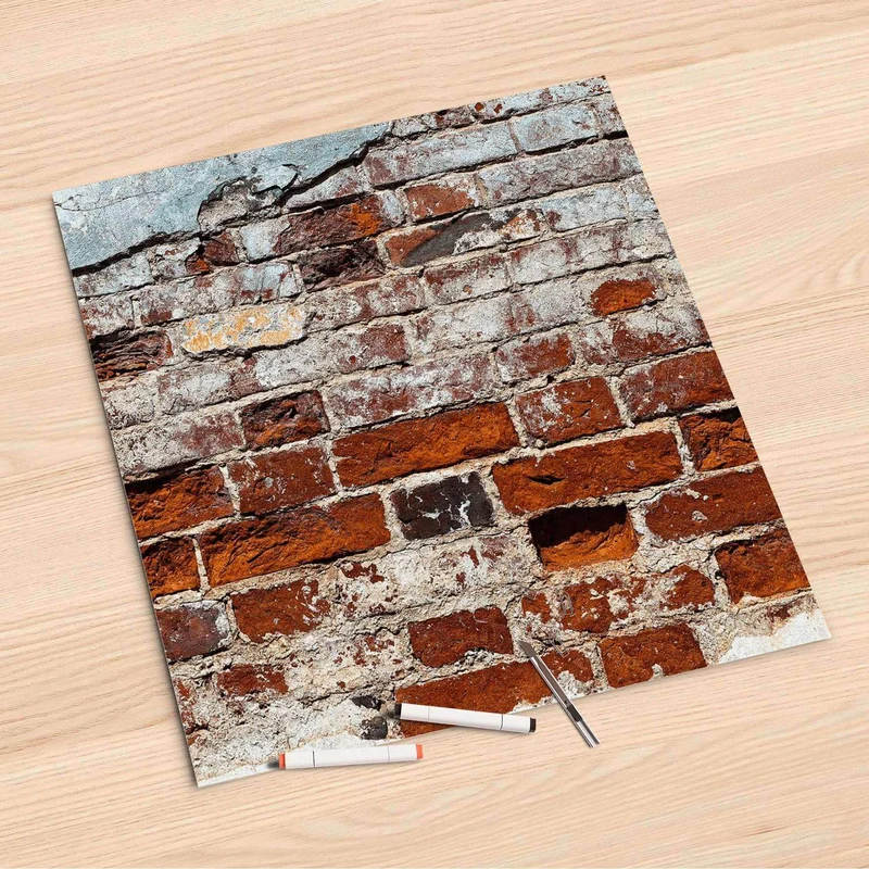 Folienbogen (60x60 cm) - Design: Backstein
