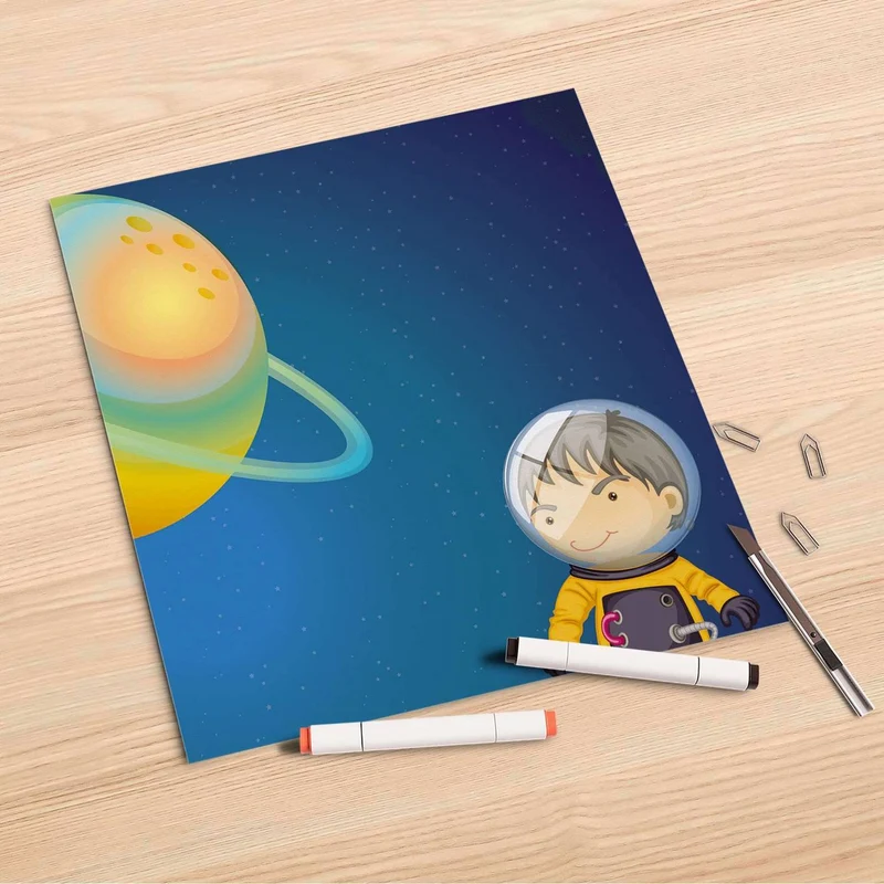 Folienbogen (30x30 cm) - Design: Young Explorer