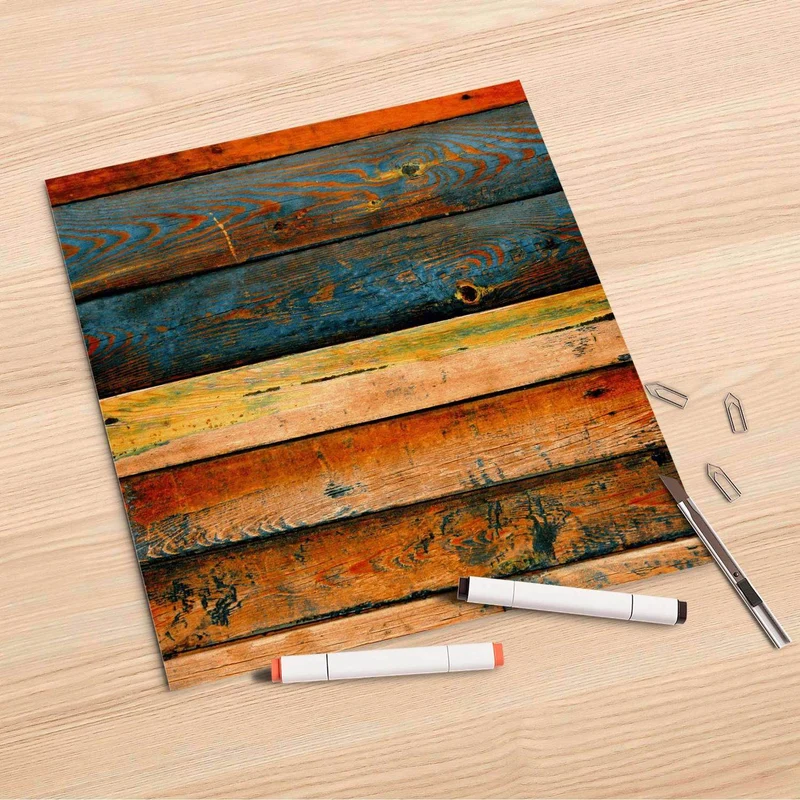Folienbogen (30x30 cm) - Design: Wooden
