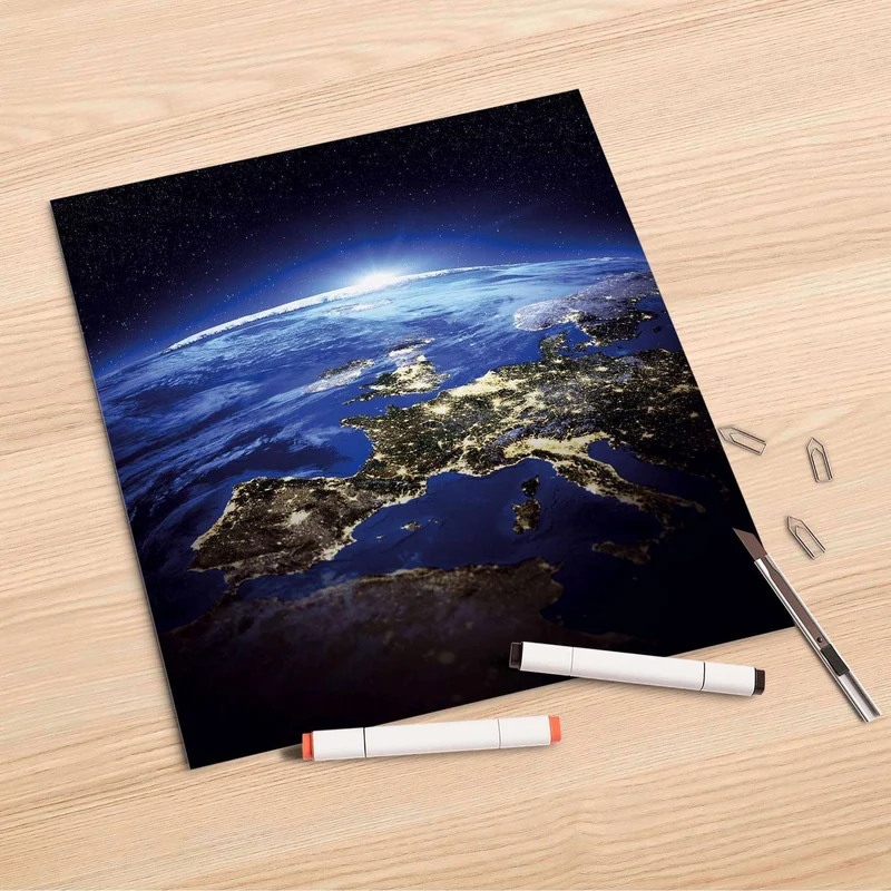 Folienbogen (30x30 cm) - Design: Earth View