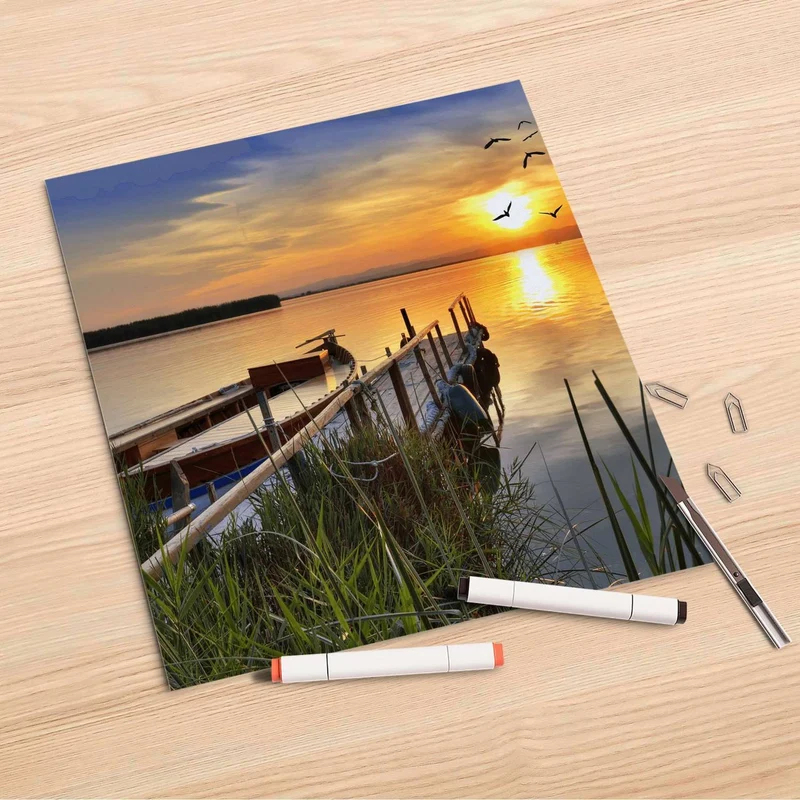 Folienbogen (30x30 cm) - Design: Bridge to the sun